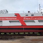 Barco Hospital Papa Francisco pronto para testes