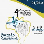 4º Congresso Vocacional do Brasil recebe inscrições para sua 4ª edição em Aparecida (SP)