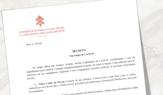 CNBB divulga tradução do decreto da Congregação para o Culto Divino sobre a Semana Santa