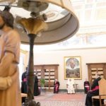 O Papa convida a rezar o Terço e pede a proteção de Santa Catarina de Sena