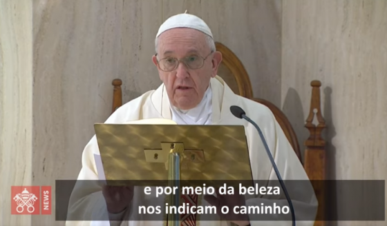 O Papa reza pelos artistas: o Senhor nos dê a graça da criatividade