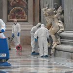 Vaticano desinfeta as Basílicas Papais para evitar contágios de coronavírus