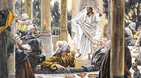 Como Jesus reagia e respondia às pessoas falsas?