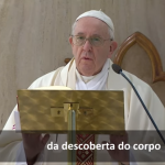 O Papa reza pelos desempregados. O Espírito faz a compreensão da fé crescer