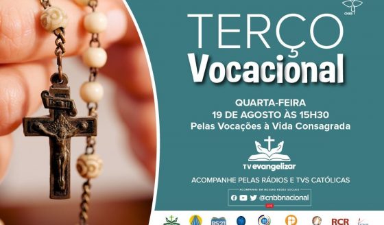 Terço Vocacional desta quarta-feira, 19, vai rezar pelas vocações à vida religiosa