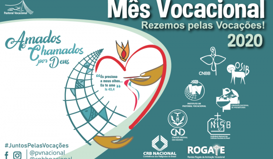 Mês Vocacional 2020: Comissão preparou programação e convida todos a rezarem juntos pelas vocações