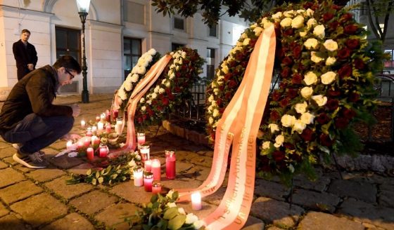 O Papa recorda as vítimas do terrorismo e do ódio