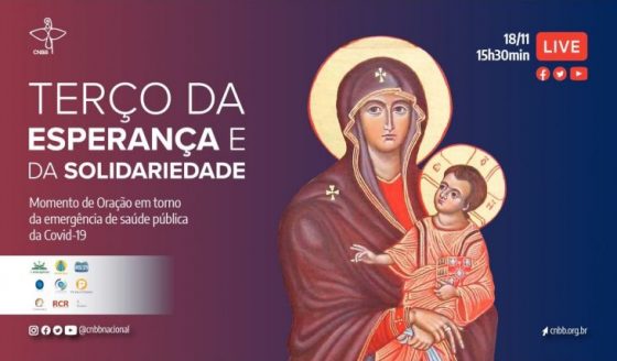 Terço da esperança e da solidariedade desta quarta-feira será direto do Santuário de Bom Jesus da Lapa